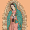 Ilustração vetorial colorida de Nossa Senhora de Guadalupe.