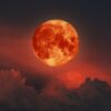 imagem da lua vermelha