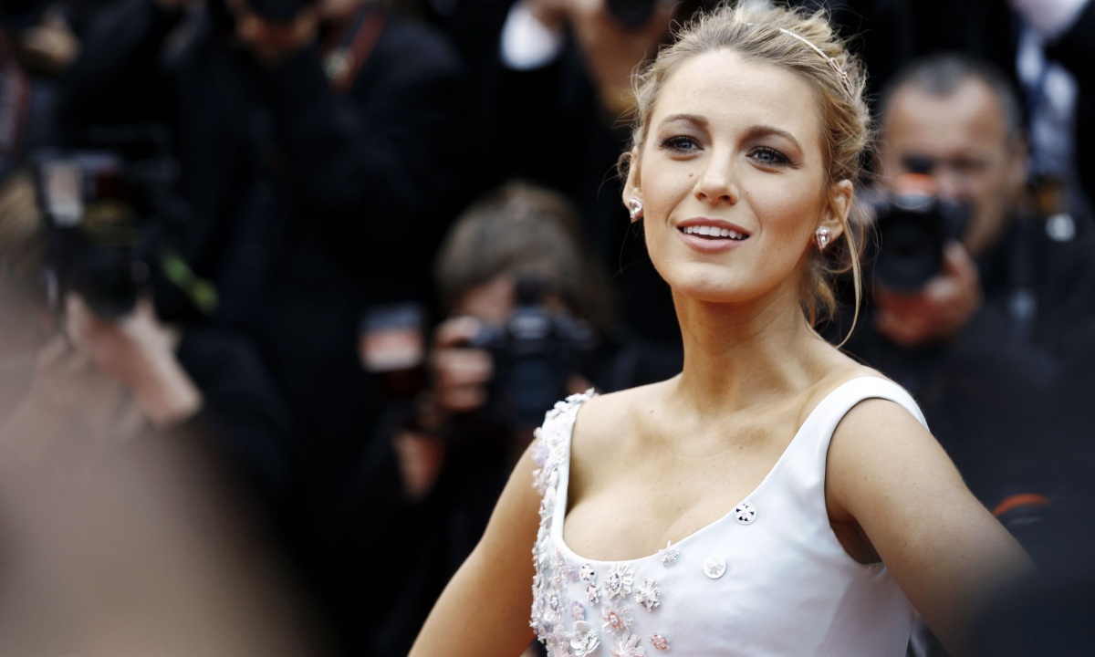 A atriz Blake Lively numa premiere